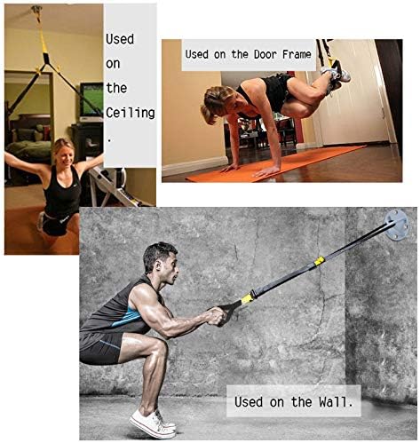 Wall Ceiling Mount Bracket for Gym & Home Suspension Straps Anchor for Olympic Rings Fitness Training Yoga Swing Battle Ropes Resistance Band & Boxing Equipment - happygetfit.com