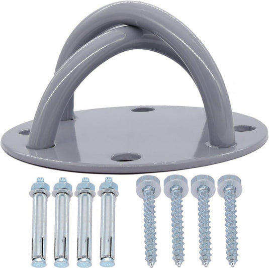 Wall Ceiling Mount Bracket for Gym & Home Suspension Straps Anchor for Olympic Rings Fitness Training Yoga Swing Battle Ropes Resistance Band & Boxing Equipment - happygetfit.com