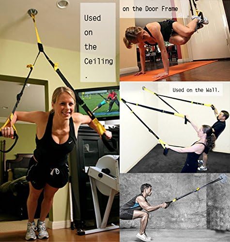 Laad afbeelding in Galerijviewer, Wall Ceiling Mount Bracket for Gym &amp; Home Suspension Straps Anchor for Olympic Rings Fitness Training Yoga Swing Battle Ropes Resistance Band &amp; Boxing Equipment - happygetfit.com
