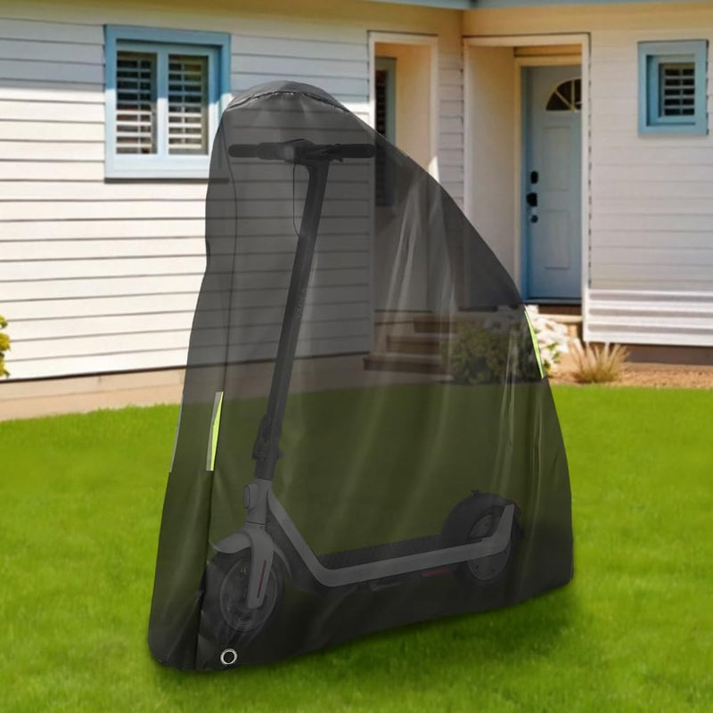 Charger l’image dans la visionneuse de galerie, Waterdichte beschermhoes voor elektrische step van 210D Oxford met reflecterende strepen – scooterhoes – stepbescherming - happygetfit.com
