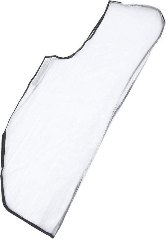 Waterdichte golftas regenhoes van transparant PVC met ritssluiting – golfregenbescherming – golftrolley accessoires - happygetfit.com