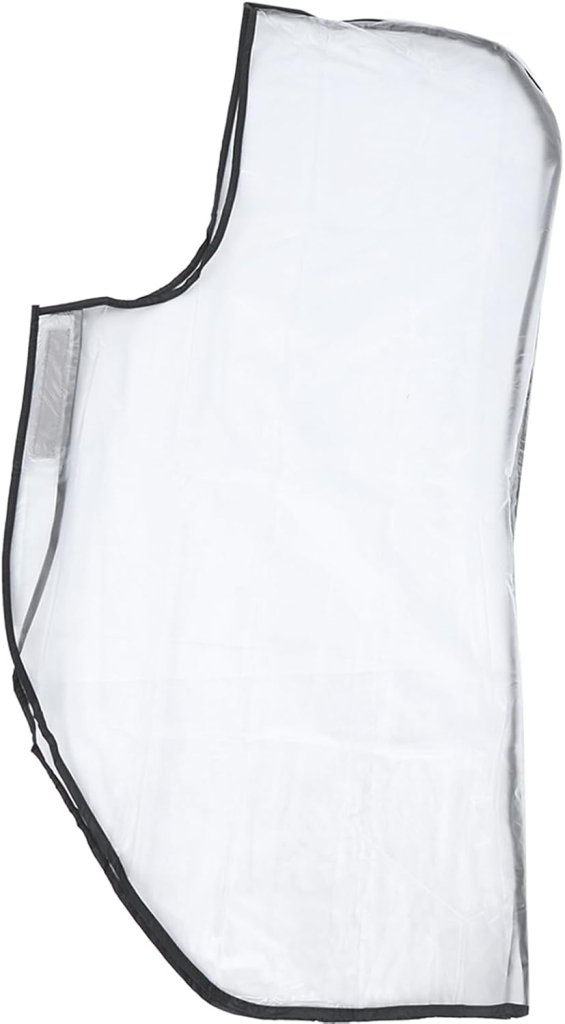 Chargez l'image dans la visionneuse de la galerie, Waterdichte golftas regenhoes van transparant PVC met ritssluiting – golfregenbescherming – golftrolley accessoires - happygetfit.com
