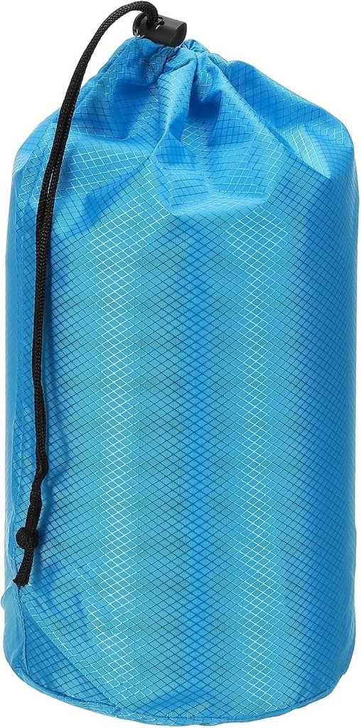 Laden Sie das Bild in Galerie -Viewer, Waterdichte opbergzak 11 x 20 cm met trekkoord oranje – stuff sack – camping accessoires - happygetfit.com
