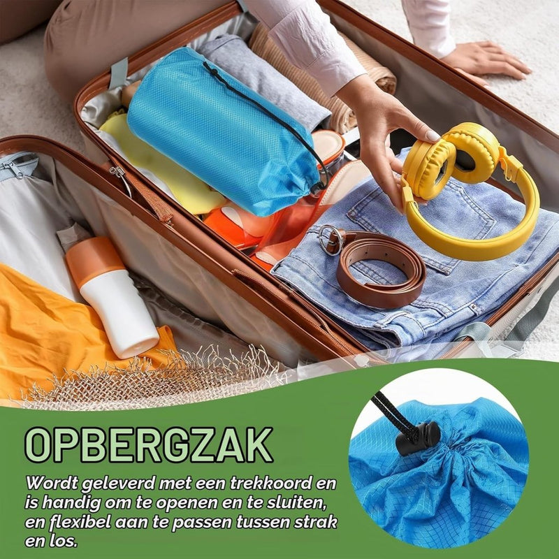 Laden Sie das Bild in Galerie -Viewer, Waterdichte opbergzak 11 x 20 cm met trekkoord oranje – stuff sack – camping accessoires - happygetfit.com

