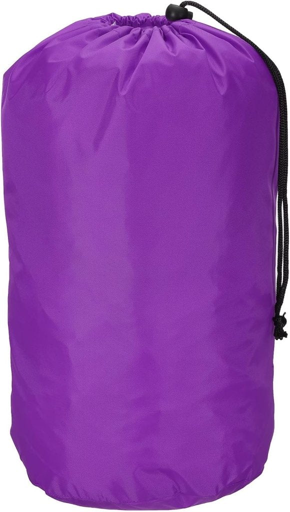 Laden Sie das Bild in Galerie -Viewer, Waterdichte opbergzak 16 x 32 cm met trekkoord zwart – stuff sack – camping accessoires - happygetfit.com

