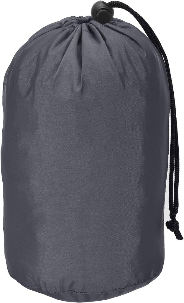 Laden Sie das Bild in Galerie -Viewer, Waterdichte opbergzak 16 x 32 cm met trekkoord zwart – stuff sack – camping accessoires - happygetfit.com
