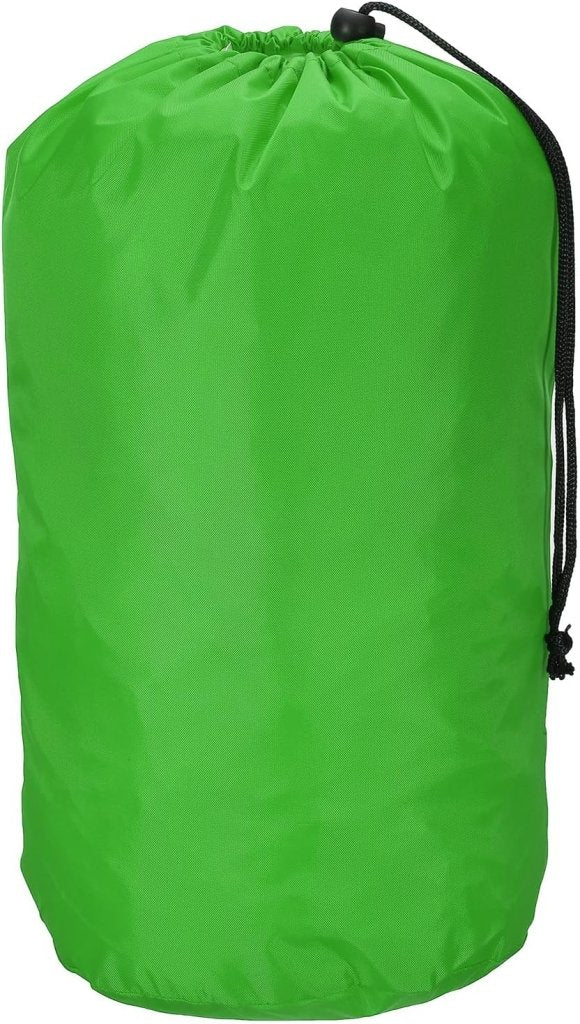 Laden Sie das Bild in Galerie -Viewer, Waterdichte opbergzak 16 x 32 cm met trekkoord zwart – stuff sack – camping accessoires - happygetfit.com
