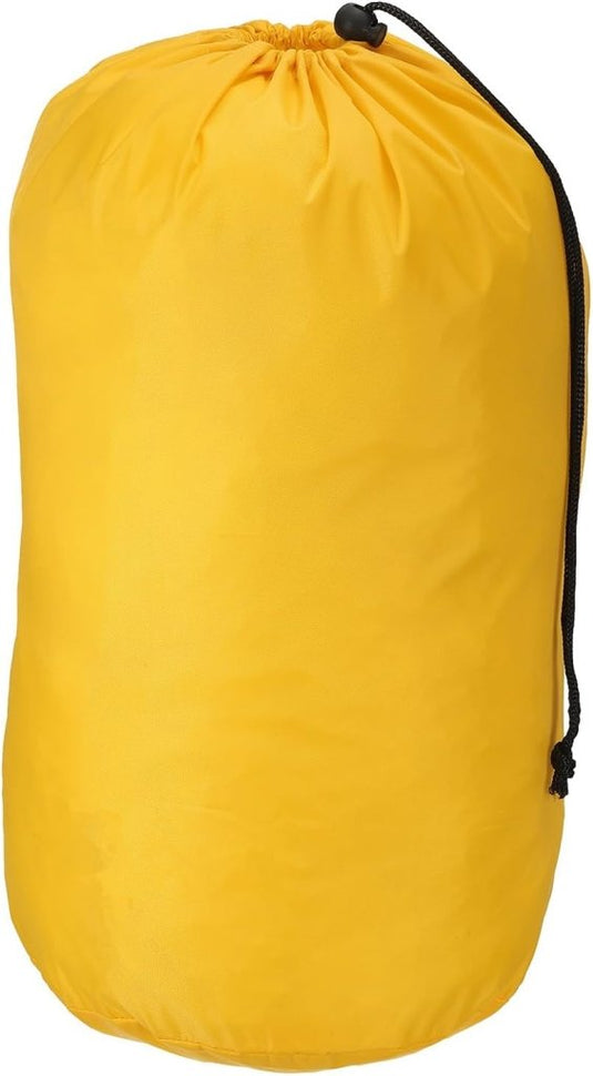 Waterdichte opbergzak 16 x 32 cm met trekkoord zwart – stuff sack – camping accessoires - happygetfit.com