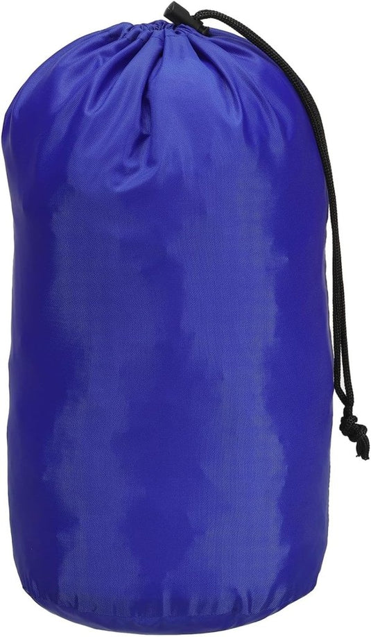 Waterdichte opbergzak 16 x 32 cm met trekkoord zwart – stuff sack – camping accessoires - happygetfit.com