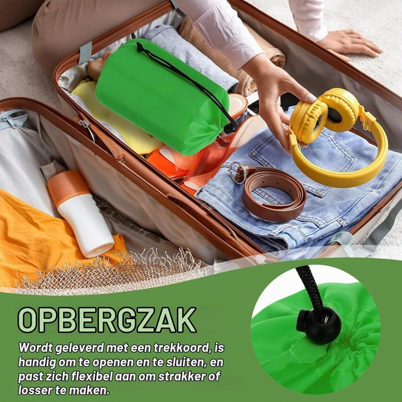 Laden Sie das Bild in Galerie -Viewer, Waterdichte opbergzakken 2 stuks 13 x 25 cm met trekkoord donkergrijs – stuff sacks – camping accessoires - happygetfit.com

