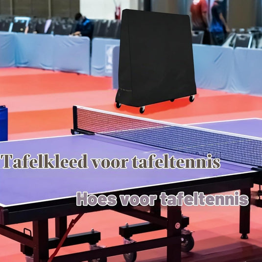 Waterdichte tafeltennis beschermhoes 185 x 165 x 70 cm van 210D Oxford polyester – pingponghoes – tafelafdekking - happygetfit.com