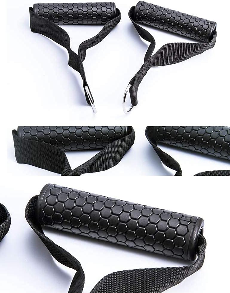 Chargez l'image dans la visionneuse de la galerie, Weerstandsband handgrepen set van 2 zwart - happygetfit.com
