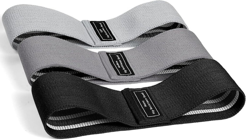 Charger l’image dans la visionneuse de galerie, Weerstandsbanden van stof 3 stuks met lichte middelzware en zware weerstand voor benen en billen – fitnesselastieken – booty bands - happygetfit.com
