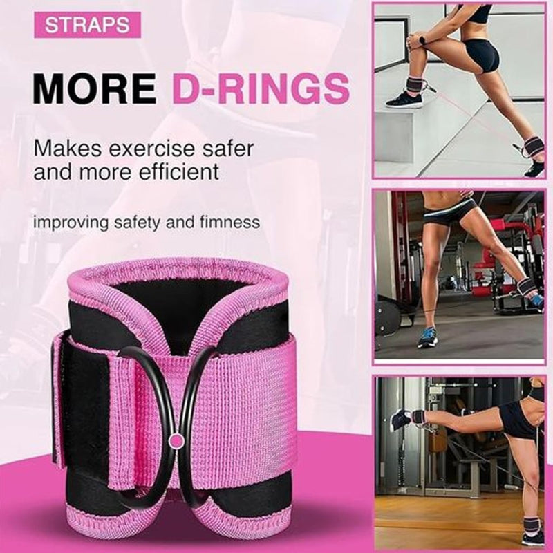 Laad afbeelding in Galerijviewer, Weerstandsbanden, voetlussen, enkelriem, trekkoord, fitness, voor dames en heren, fitnesstraining, beenweerstandsbanden, voor booty workouts, kickbacks hip gluteus-training - happygetfit.com
