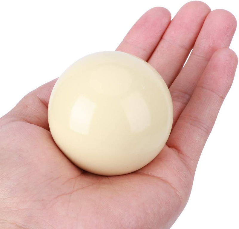Laad afbeelding in Galerijviewer, Witte biljartballen set van 2 57,2 mm - happygetfit.com
