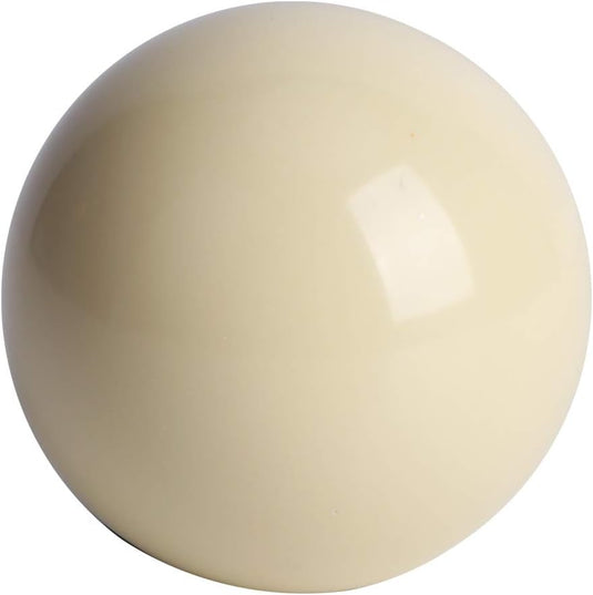 Witte biljartballen set van 2 57,2 mm - happygetfit.com