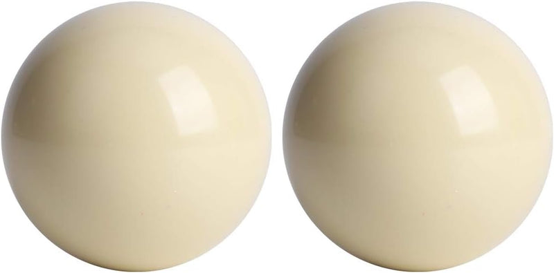 Laad afbeelding in Galerijviewer, Witte biljartballen set van 2 57,2 mm - happygetfit.com
