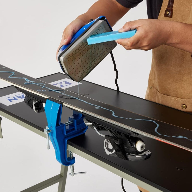Load image into Gallery viewer, XCMAN Alpine Ski Vise voor Ski Tuning en Waxen Instelbare Hoek en Hoogte Duurzaam en Stabiel - Aluminium Materiaal - happygetfit.com

