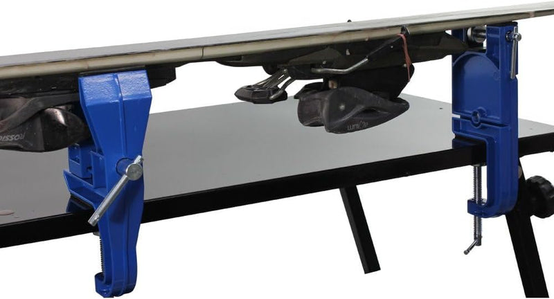 Load image into Gallery viewer, XCMAN Alpine Ski Vise voor Ski Tuning en Waxen Instelbare Hoek en Hoogte Duurzaam en Stabiel - Aluminium Materiaal - happygetfit.com
