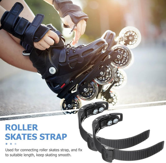 Yardwe Rolschaatsen gespriemen voor rolschaatsen, reservegespen voor professionele rolschaatsen, compatibel met inline skates en quad rolschaatsen, skating-accessoires - happygetfit.com