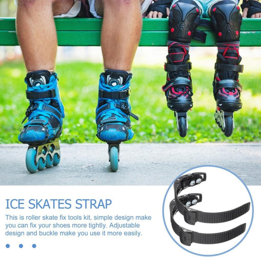 Yardwe Rolschaatsen gespriemen voor rolschaatsen, reservegespen voor professionele rolschaatsen, compatibel met inline skates en quad rolschaatsen, skating-accessoires - happygetfit.com