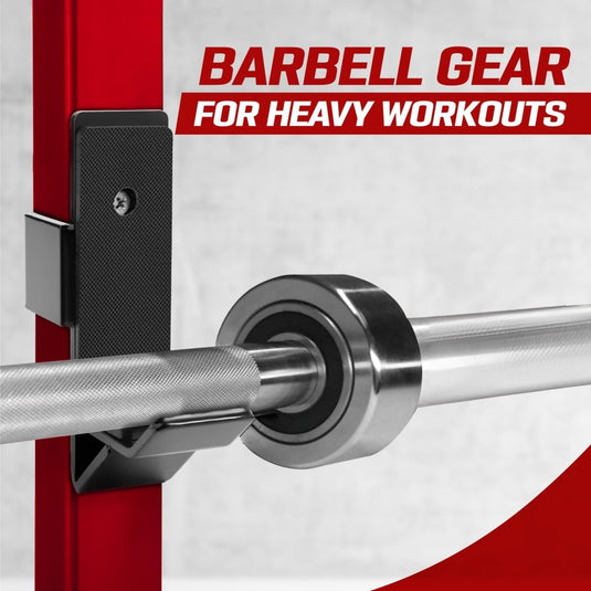 Yes4All Power Rack J-Hooks 2x2 + Weight Holder Attachment 2x2 - happygetfit.com