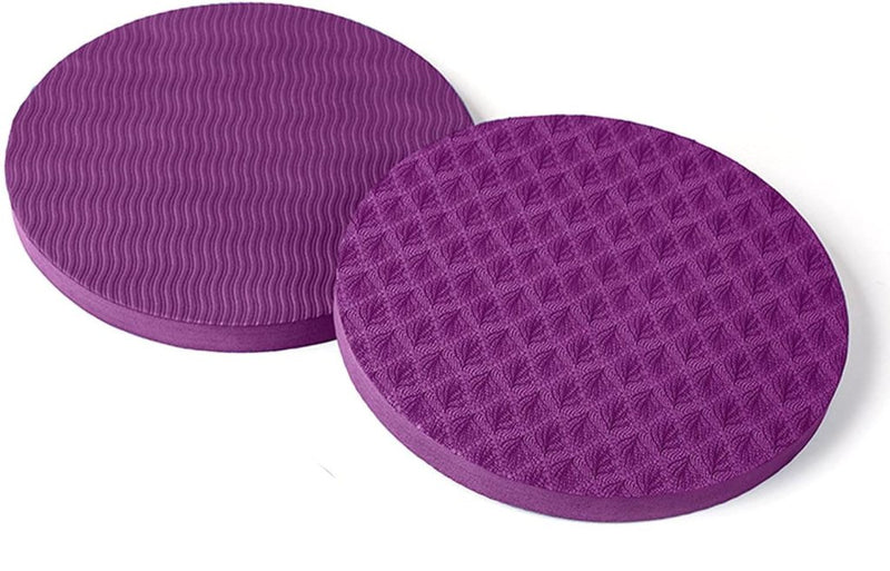 Chargez l'image dans la visionneuse de la galerie, Yoga kniebeschermers set van 2 TPE lila - happygetfit.com
