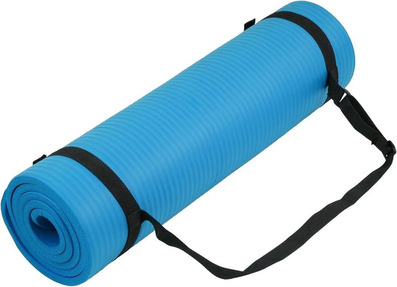 Chargez l'image dans la visionneuse de la galerie, Yogamat NBR antislip groen met draagriem - happygetfit.com
