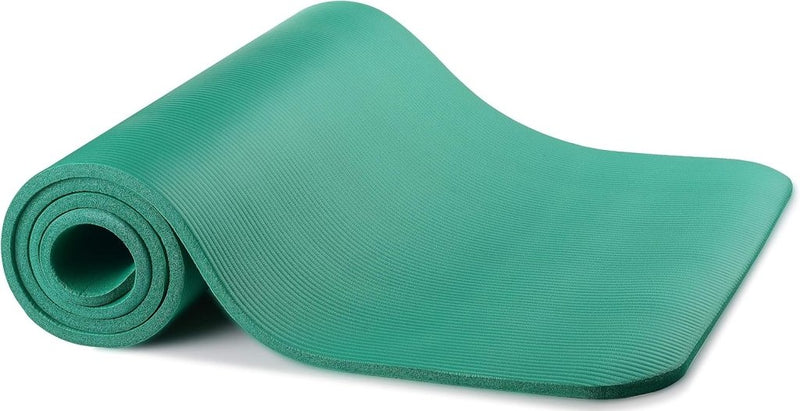 Chargez l'image dans la visionneuse de la galerie, Yogamat NBR antislip groen met draagriem - happygetfit.com
