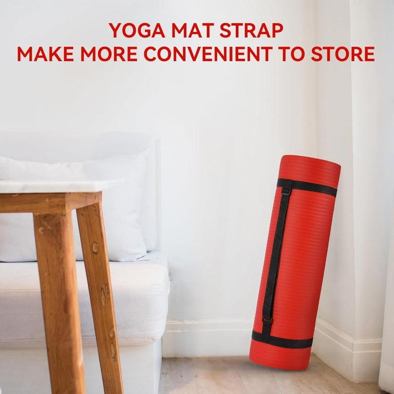Chargez l'image dans la visionneuse de la galerie, Yogamat NBR antislip groen met draagriem - happygetfit.com
