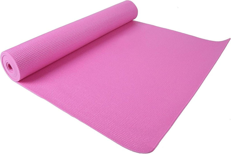 Load image into Gallery viewer, Yogamat schuim antislip 6 mm groen met draagriem - happygetfit.com
