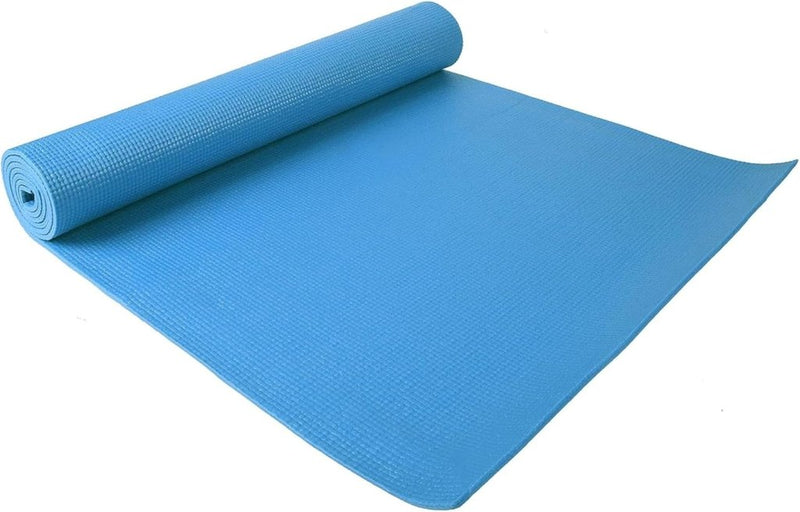 Load image into Gallery viewer, Yogamat schuim antislip 6 mm groen met draagriem - happygetfit.com
