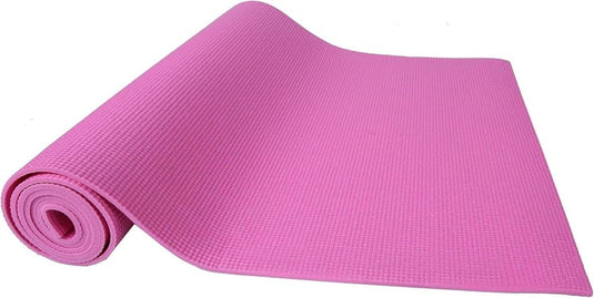 Yogamat schuim antislip 6 mm groen met draagriem - happygetfit.com