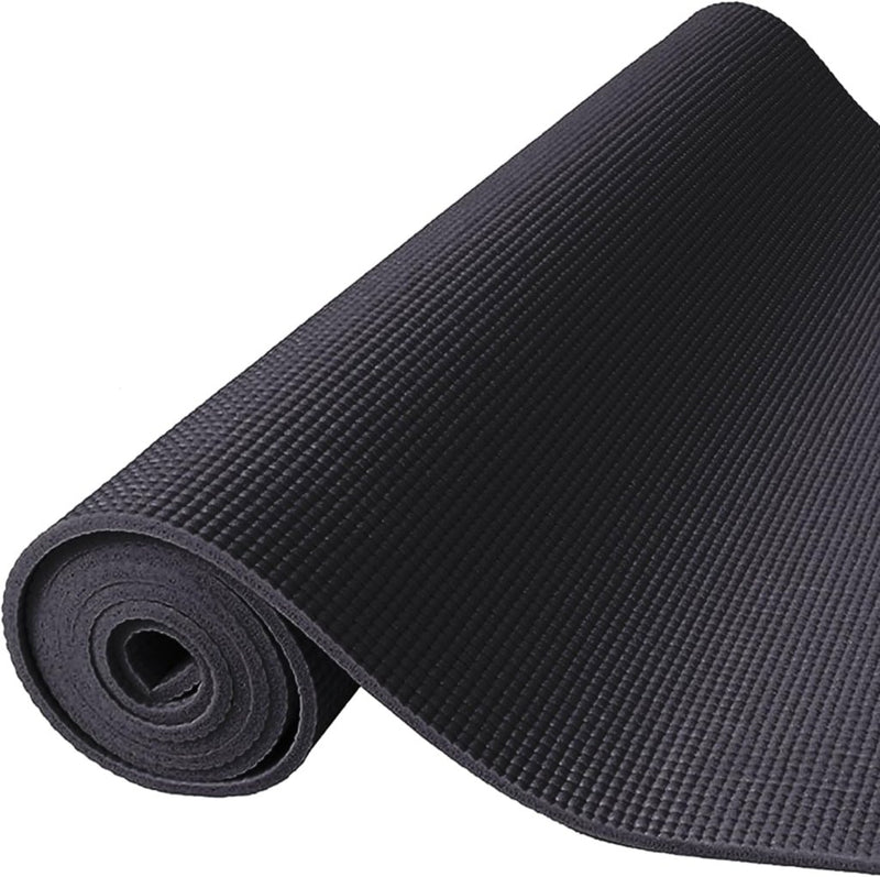 Load image into Gallery viewer, Yogamat schuim antislip 6 mm groen met draagriem - happygetfit.com
