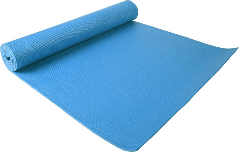 Load image into Gallery viewer, Yogamat schuim antislip 6 mm groen met draagriem - happygetfit.com
