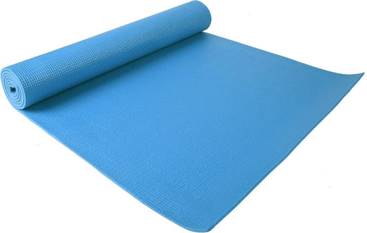 Yogamat schuim antislip 6 mm groen met draagriem - happygetfit.com