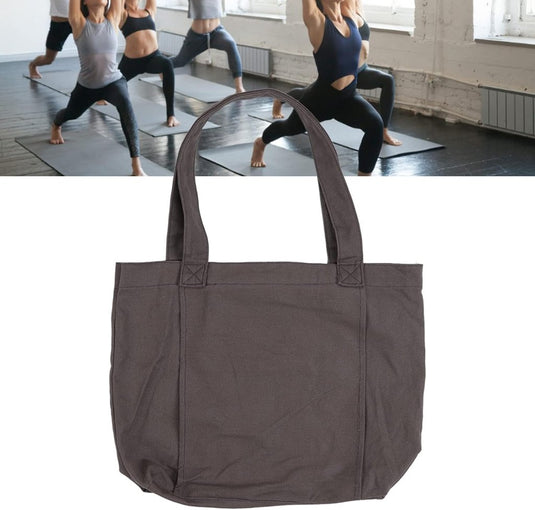Yogatas met schouderband grote capaciteit abrikoos - happygetfit.com