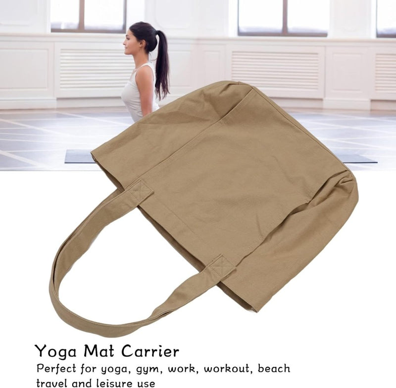 Chargez l'image dans la visionneuse de la galerie, Yogatas met schouderband grote capaciteit abrikoos - happygetfit.com
