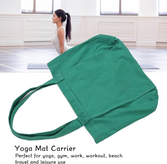 Yogatas met schouderband grote capaciteit abrikoos - happygetfit.com