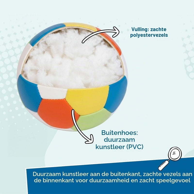 Load image into Gallery viewer, Zachte speelbal 10 cm van schuim voor kinderen – softball – speelbal - happygetfit.com
