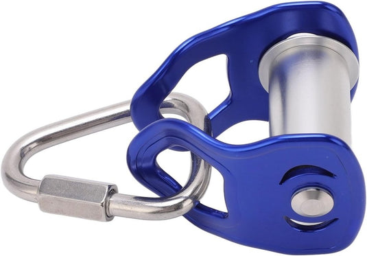 Zipline katrol van aluminiumlegering met 20 kN draagsterkte voor slackline en buitentraining – kabelkatrol – hindernisbaan - happygetfit.com