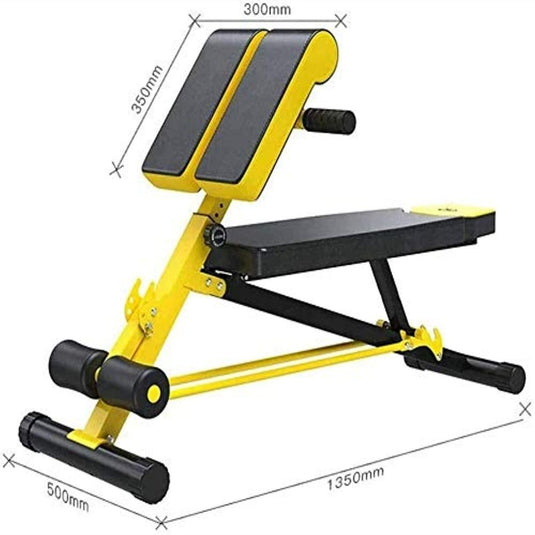 Bereik je fitnessdoelen met de veilige multifunctionele halterbank, voorzien van een verstelbaar ontwerp, foam rollers en afmetingen in millimeters voor een complete fitnessoplossing.