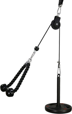 Ontdek het ultieme katrolsysteem voor spierversteviging en krachttraining! Compleet met een touwbevestiging, gewichtsplaat, karabijnhaken, verstelbare spanning en professionele componenten. Perfect voor een full-body workout met het LAT en Lift katrolsysteem.