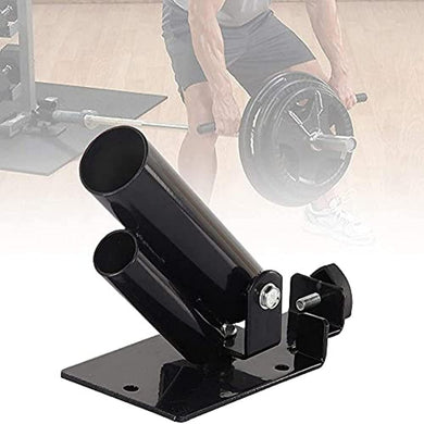 Versterk je training met de veelzijdige T-Bar row landmine! Deze zwarte landmine-oefenbijlage heeft een 360 graden draaifunctie, twee verstelbare buizen en een klem voor halterstangen. Perfect voor krachttrainers!.