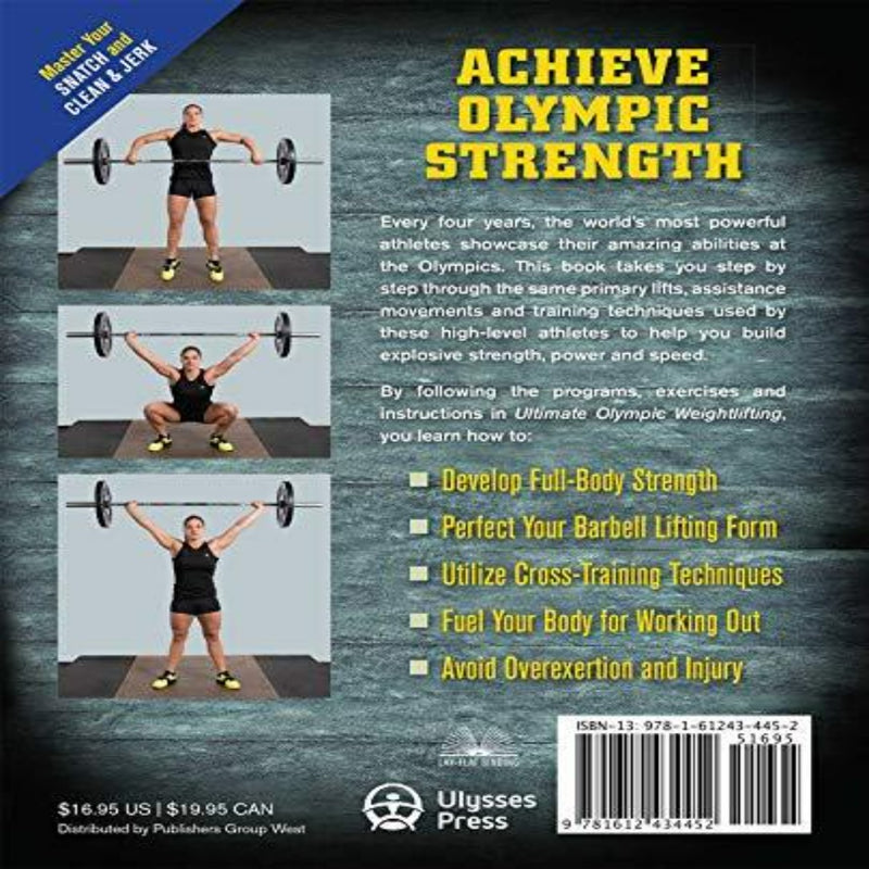 Laad afbeelding in Galerijviewer, Ontgrendel piekprestaties met &quot;Ultimate Olympic Weightlifting: A Complete Guide to Barbell Lifts.&quot; Deze deskundige gids behandelt gewichtheftechnieken, halterstrategieën en blessurepreventie. Perfectioneer uw vorm en excelleer vandaag nog in krachttraining!.
